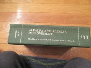 Alfalfa and Alfalfa improvement Agronomy no 29 agriculture Farming HC Book - Picture 1 of 3