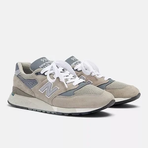 Scarpa da corsa New Balance 998 grigio argento riflettente made in USA U998GR uomo 10 - Foto 1 di 10