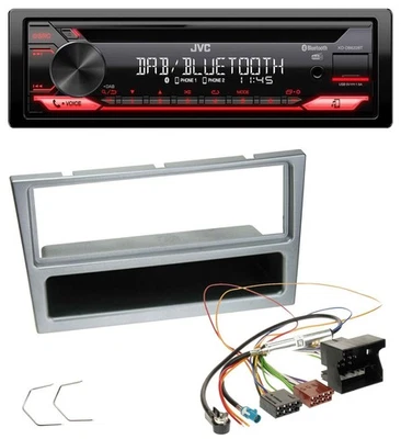 JVC CD DAB USB Bluetooth MP3 Autoradio für Opel Combo C Corsa C Tigra Meriva ab - Bild 1 von 4