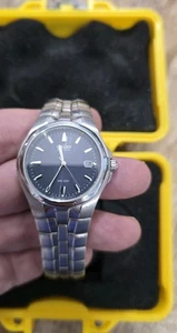 Citizen Eco-Drive E110 36mm Tono Plateado Solar - Condensador Nuevo (Batería)⌚️ - Imagen 1 de 3