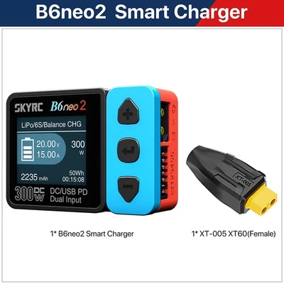 SKYRC B6neo2 Smart Charger DC 300W PD 126W for LiPo/LiFe/Lilon/NiMH/NiCd Battery - Image 1 of 3