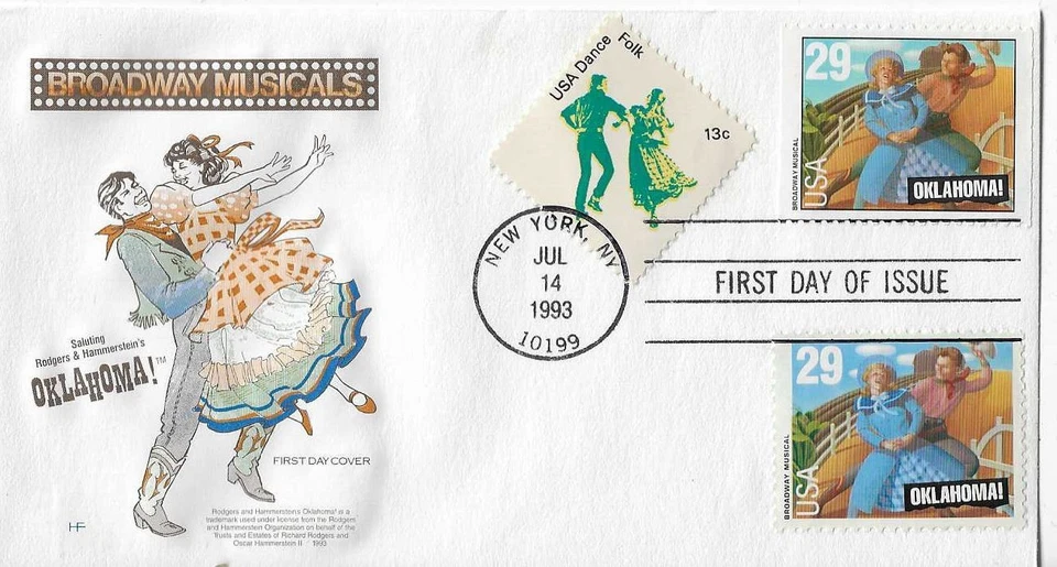 House of Farnam # 2769 Oklahoma booklet combo with # 2722 sheet stamp - Image 1 of 1