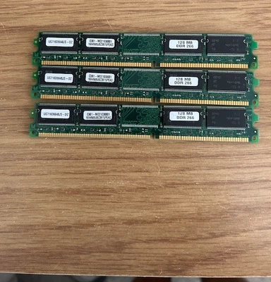 UG716D6648JS-DZ 128MB DDR 266 Memory RAM - Image 1 of 2