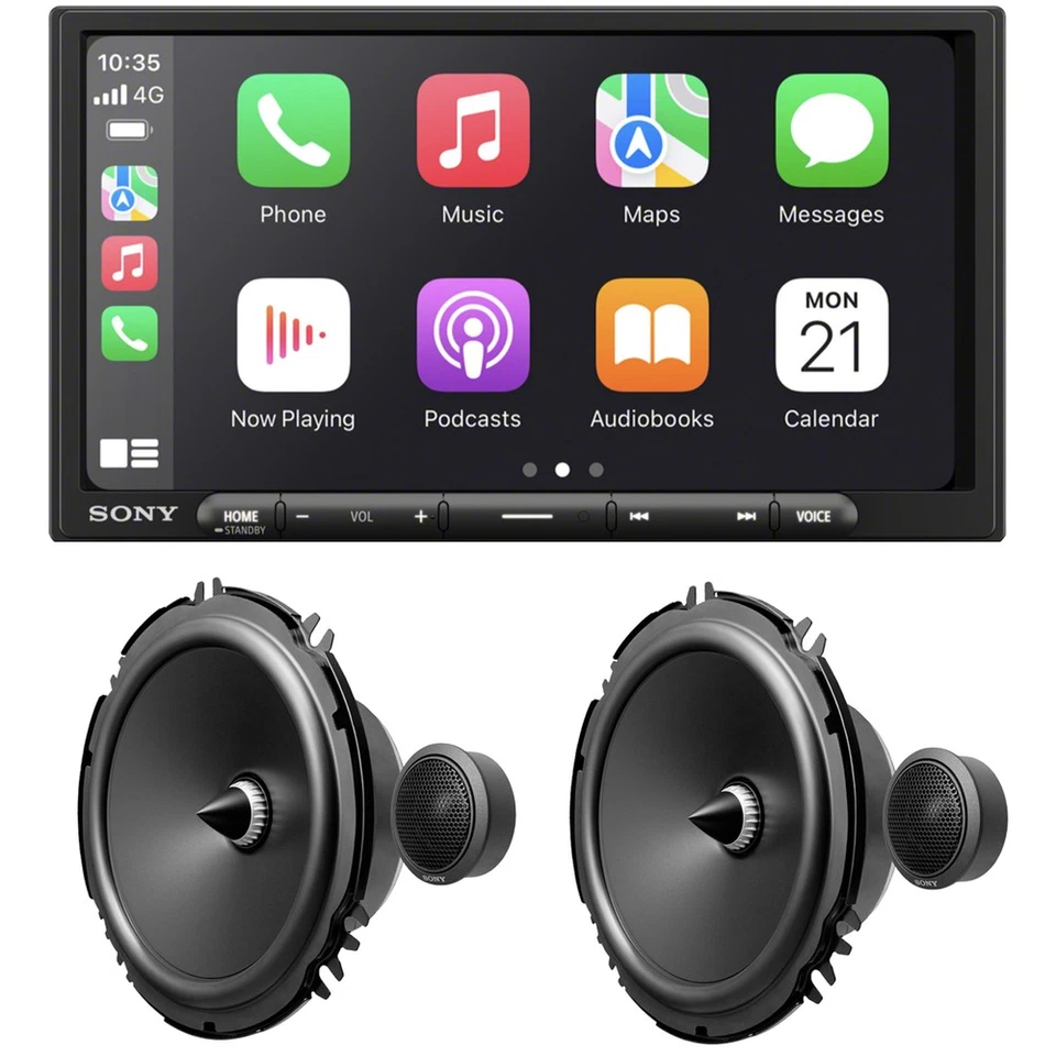 SONY XAV-AX4000 Digital Media Receiver Wireless Car Audio Android Auto XAVAX4000