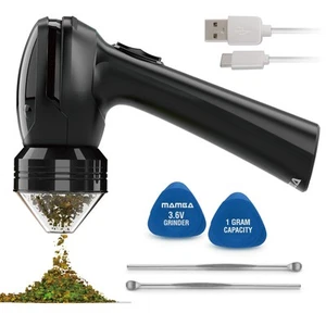 MAMBA V2-50 Elektrische Kräutermühle 1 Gramm 50mm 1500mAh Li-Ion USB Wiederaufladbar - Bild 1 von 7