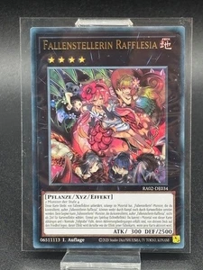 Fallenstellerin Rafflesia Yu-Gi-Oh TCG Karte RA02-DE034 Deutsch Ultra Rare - Bild 1 von 6