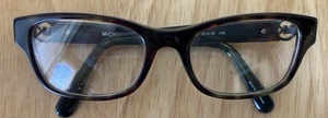 Michael Kors MK8001 Ravenna Eyeglass Frames Only 51-18-135 Gloss Blk/Aqua Frame - Picture 1 of 8