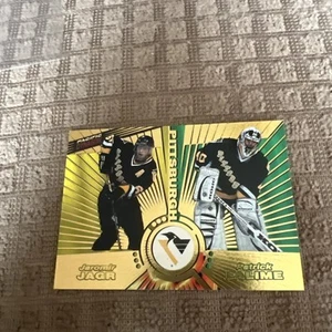 1997-98 Pacific Dynagon #142 Jaromir Jagr/Patrick Lalime - Picture 1 of 4