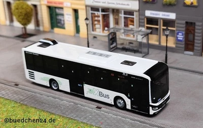 MAN Lion’s Intercity LE BVR - VRR X-Bus - Rheinlandbus - H0-1:87 / Rietze - Bild 1 von 4