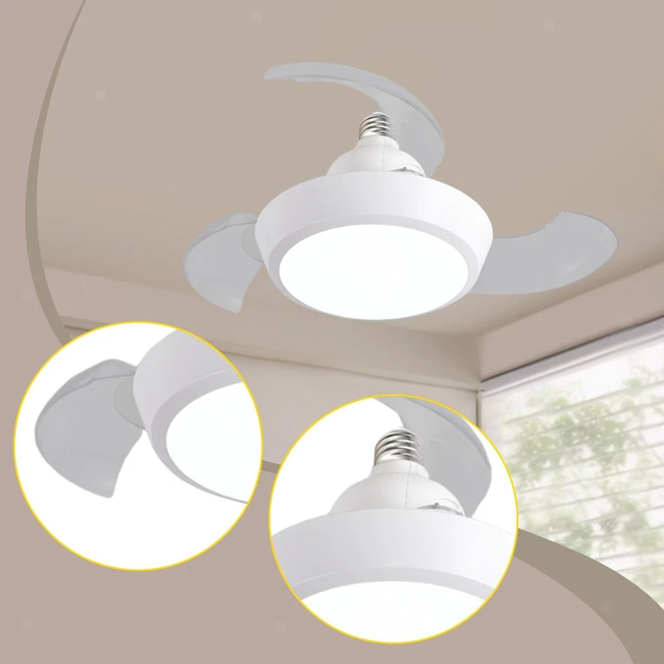 Ceiling Fan with Light Remote Control Pendant Light Modern Multifunctional Three - Image 1 of 1