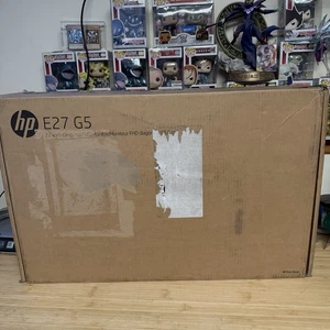 HP E27 G5 27" Class Full HD LCD Monitor - 16:9 - Black, Silver - Picture 1 of 5