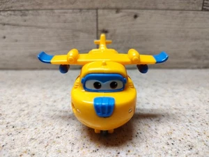 Super Wings Transform-A-Bots Donnie Orange Airplane Action Figure Audley - Picture 1 of 10