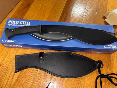 New Old Stock Vintage Cold Steel 35 LTC USA Made Kukri Carbon V Steel Blade Rare - Image 1 of 4