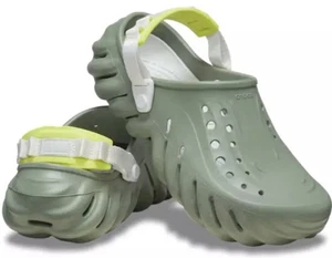 Crocs Echo Clog moosgrün Herren Größe 8 Komfort Schaumstoff Slipper Freizeitschuhe neu - Bild 1 von 6