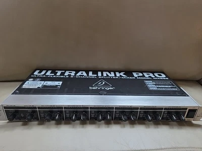 Behringer Ultralink Pro MX882 Microphone Mixer Splitter Works Ultra-flexible  - Image 1 of 4