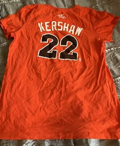 CLAYTON KERSHAW All Star Game DODGERS Baseball MLB Jersey Style Women's L Shirt - Picture 1 of 3