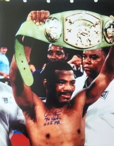 Autographed AARON PRYOR "The Hawk, HOF 1996" Boxing 16x20 photo with COA - Picture 1 of 1