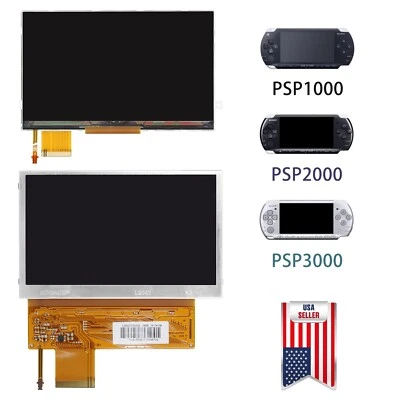 OEM Backlight LCD Screen Display Replacement For Sony PSP 1000 / 2000 / 3000 - Image 1 of 4