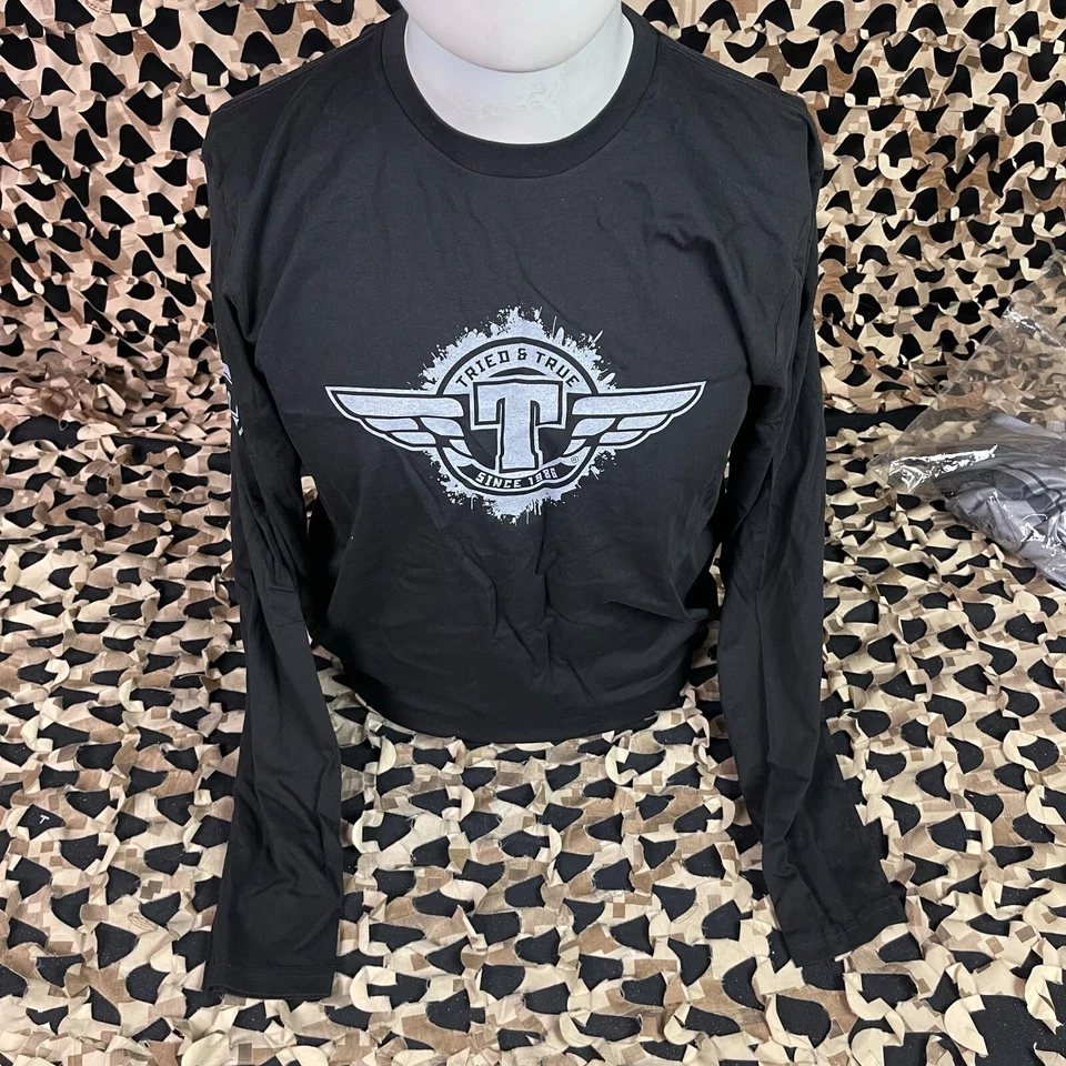 NUEVA Camiseta Tippmann Wings Manga Larga - Negra - Mediana Foto 1 de 4