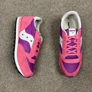 Saucony Jazz Low Pro Größe 6 Sneaker pink Wildleder lila SK166322 - Bild 1 von 8