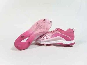 ADIDAS ICON BOUNCE 6 MEN'S MOTHERS DAY METAL BASEBALL CLEATS SIZE 16 NWOB - Picture 1 of 10