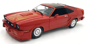 Greenlight 1/18 Scale 12879 - 1978 Ford Mustang MKII King Cobra - Red - Picture 1 of 5