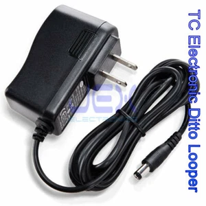 9V Power Mains Adapter for TC Electronic Ditto Looper/X2 Guitar Effects Pedal - Picture 1 of 1
