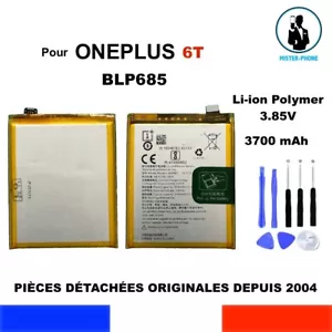 BATTERIE NEUVE OEM BLP685 1+ ONEPLUS 6T 3700mAh 14,24Wh REPLACEMENT BATTERY - Photo 1 sur 10