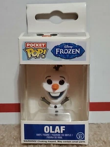 NEW FUNKO POCKET POP OLAF DISNEY FROZEN SNOWMAN VINYL FIGURE  - Picture 1 of 2