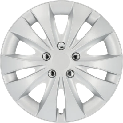CARTREND Radzierblende Storm 14" silber 4x Pkw Auto Radkappen - Bild 1 von 2