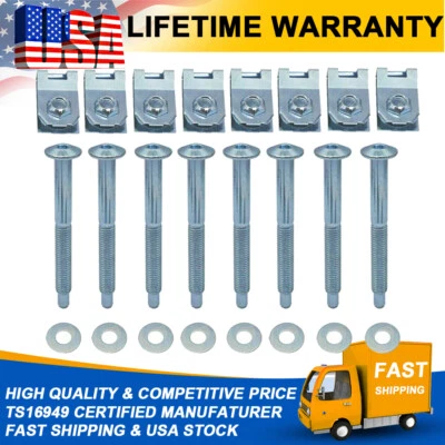 Kit de parafusos de montagem em caçamba de caminhão para Ford Super Duty F250 F350 F450 F550 EUA - Imagem 1 de 4