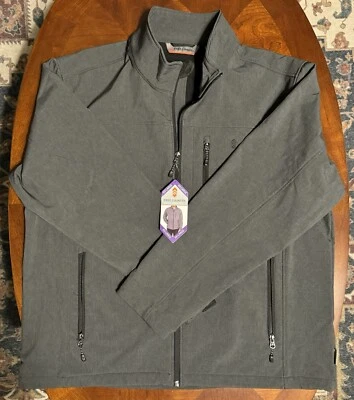 New Free Country Men’s Jacket  XXL 50 - 52 Charcoal Gray 480-M11230S - Image 1 of 3