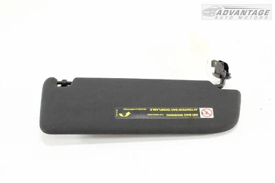 AUDI A8L 2011-2018 4,2 L QUATTRO DELANTERO IZQUIERDO LADO DEL CONDUCTOR PARASOL NEGRO OEM Foto 1 de 4