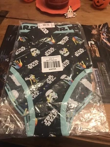 Torrid Size 3 22/24 Cheeky Black Star Wars Rainbow 🌈 Darth Vader Panty NEW - Picture 1 of 3