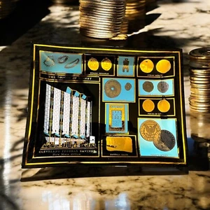 1962 Origin of Money Commemorative, seltene Schmuckschale: Cleveland Federal Savings - Bild 1 von 4