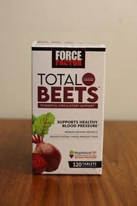 Force Factor TOTAL BEETS Beet Root Circulation & Blood Pressure Support 04/27 - Picture 1 of 6