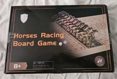 Metal Horse Racing Board Game  - Image 1 of 4