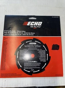 NEW ECHO 8 INCH 8 TOOTH KNIFE BLADE 696001-20331.NEW. G 005 - Picture 1 of 3