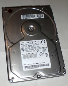 SCSI Festplatte 4330 MB Wide-Ultra SCSI-3, 5400rpm, IBM UltraStar DCAS-34330 - Bild 1 von 3