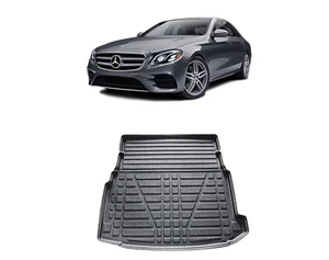 MERCEDES E-CLASS W213 2016-2022 BOOT LINER MAT-FLOOR MAT-NON SLIP-WATER PROOF - Picture 1 of 9