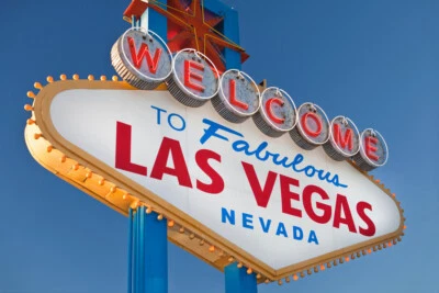 Welcome To Fabulous Las Vegas Sign Photo Art Print Poster 12x18 - Image 1 of 3