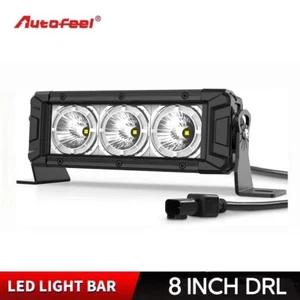8" LED Light Bar Fog Light Spot Beam Off Road with Daytime Running Light for SUV - Picture 1 of 6