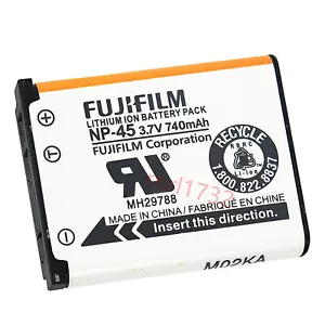 Original Fujifilm NP-45 battery For FinePix XP10 XP60 J10 J20 J100 XP30 XP31 - Picture 1 of 5