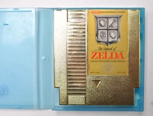 The Legend of Zelda Gold Cartridge Nintendo NES, Production Lot 1, Tested Works! - Picture 1 of 3