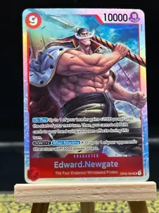 Juego de cartas coleccionables One Piece - Edward.Newgate - OP02-004 SR - Inglés - Imagen 1 de 2