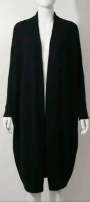 Cos Mujer Pequeño Suéter Plumero Cárdigan Lana Mohair Negro Clásico Atemporal Foto 1 de 4