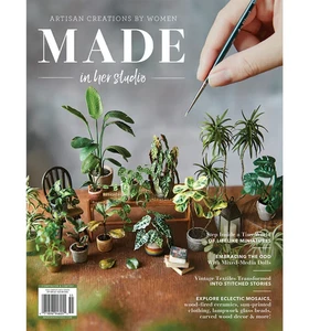 NEW Artisan Creations By Women MADE In Her Studio Magazine 2025 Vol 1 - Picture 1 of 2