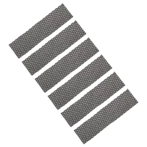Filtro de espuma para aire acondicionado de 8,3" x 2" x 0,14" filtro de aire, negro 6 piezas - Imagen 1 de 5