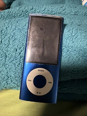 Apple iPod Nano 5th Generation. A1320. 8GB. Blue(PARTS/REPAIRS) - Image 1 of 2