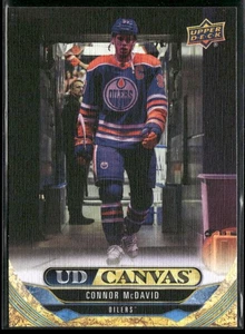 2024-25 Upper Deck #C-29 Connor McDavid UD Tela - Foto 1 di 2